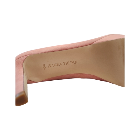NIB Boutique IVANKA TRUMP SZ.9 pink heels - Picture 5 of 7